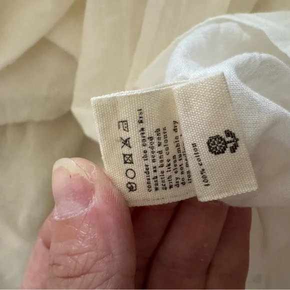 Innika Choo organdy square neckline mini dress size 3 - Picture 8 of 8